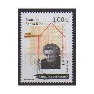 Acheter ce timbre d'Andorre français de l'année 2025 (Nicolau).