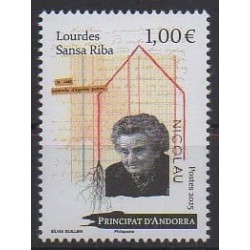 French Andorra - 2025 - Nb 923 - Celebrities