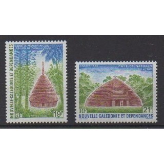 Buy this set of stamps of New Caledonia of the year 1988 (Nb 553/554).