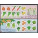 Japan - 2015 - Nb F7349-F7354 - Fruits