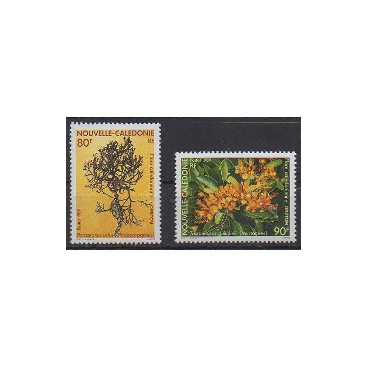 Buy this set of stamps of New Caledonia of the year 1989 (Nb 574/575).
