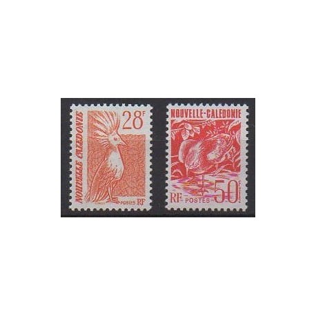 New Caledonia - 1990 - Nb 587/588 - Birds