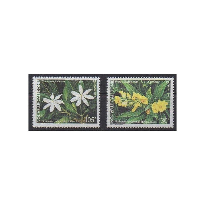 Acheter cette série de timbres de Nouvelle-Calédonie de l'année 1990 (No 599/600).