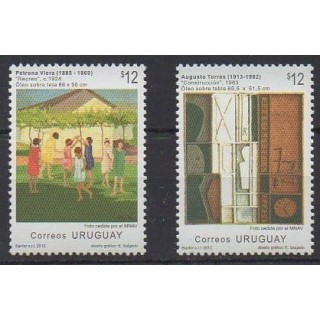 Acheter cette série de timbres d'Uruguay de l'année 2012 (No 2591/2592).