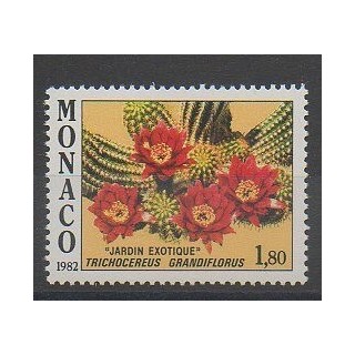 Stamps - Monaco - 1982 - Nb 1339 - Flowers
