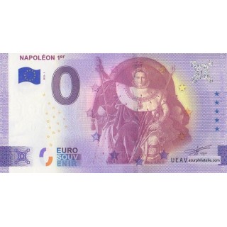 Billet souvenir touristique - 2025-1 - Napoléon 1er - (Paris)