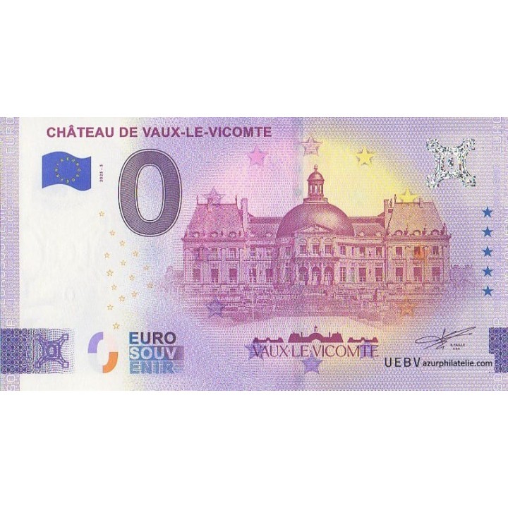 Euro banknote memory - 2025 - Château de Vaux-le-Vicomte - (Seine-et-Marne)