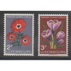 Luxembourg - 1956 - No 506/507 - Fleurs
