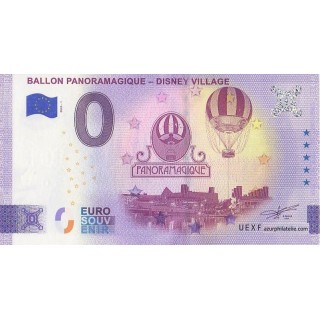 Euro banknote memory - 2025 - Ballon Panoramagique - Disney Village - (Seine-et-Marne)