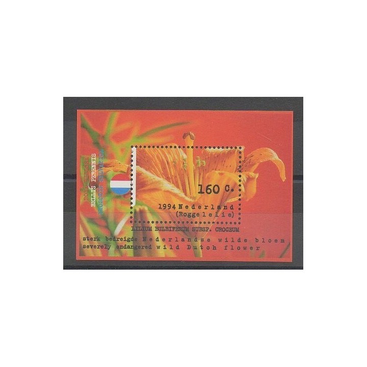 Stamps - Netherlands - 1994 - Nb BF 40 - Flowers
