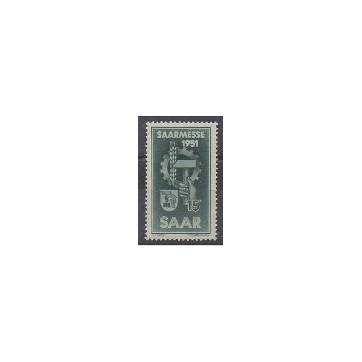 Buy this stamp of Saar of the year 1951 (Nb 293).