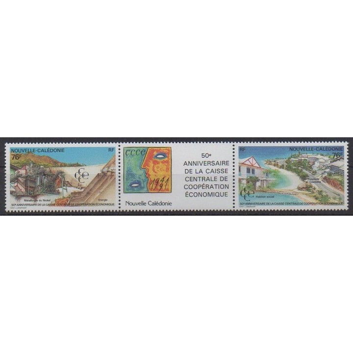 Acheter ce timbre de Nouvelle-Calédonie de l'année 1991 (No 628A).