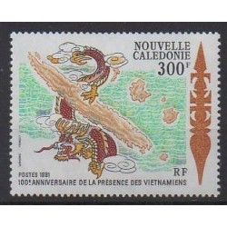 New Caledonia - 1991 - Nb 620 - Various Historics Themes