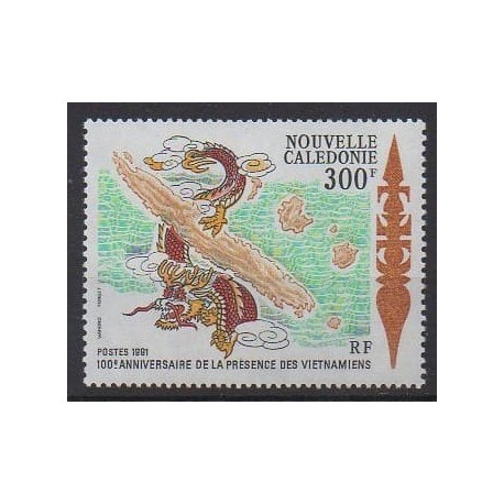 New Caledonia - 1991 - Nb 620 - Various Historics Themes