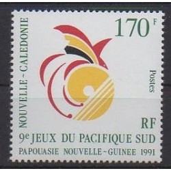 New Caledonia - 1991 - Nb 619 - Various sports