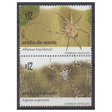 Uruguay - 2009 - No 2403/2404 - Insectes