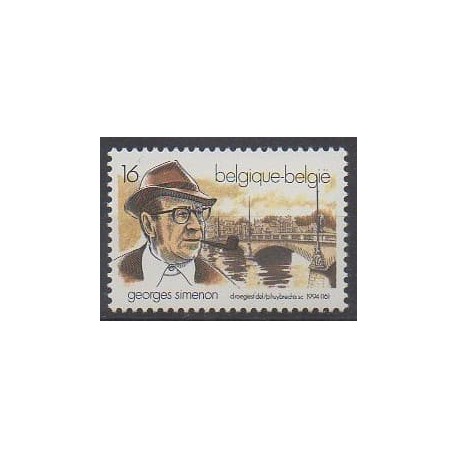 Belgique - 1994 - No 2579 - Littérature