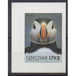 Faroe (Islands) - 2021 - Nb 1010 - Birds - Endangered species - WWF - Europa