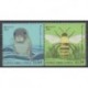 Cyprus - 2021 - Nb 1465b/1466b - Animals - Endangered species - WWF - Europa