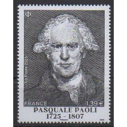 France - Poste - 2025 - Pasquale Paoli - Célébrités