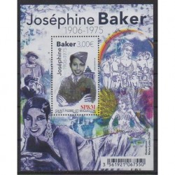 Saint-Pierre et Miquelon - 2025 - Joséphine Baker - Musique - Cinéma