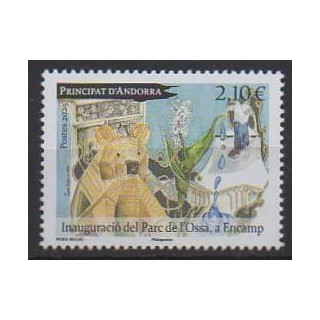 Buy this stamp of French Andorra of the year 2025 (Parc de l'Ossa).
