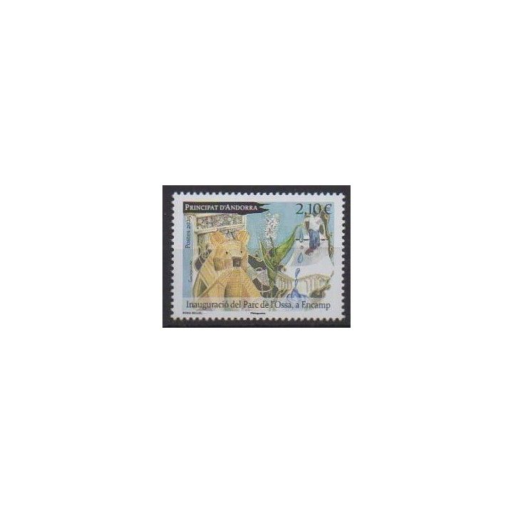 Buy this stamp of French Andorra of the year 2025 (Parc de l'Ossa).