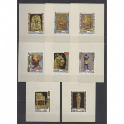 Central African Republic - 1978 - Nb 354/361 BF ND - Art - Mint hinged