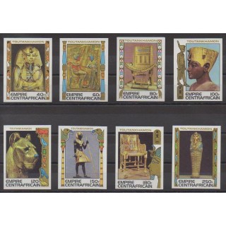 Acheter cette série de timbres de la République Centrafricaine de l'année 1978 (No 354/361 ND).