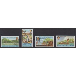 Central African Republic - 1978 - Nb 342/345ND - Boats