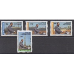 Tchad - 2004 - No 1519/1522 - Sciences et Techniques