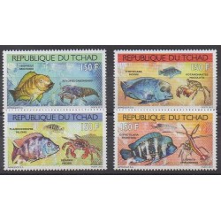 Tchad - 2012 - No 1531/1534 - Vie marine