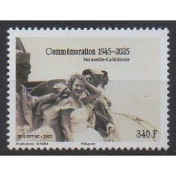 Nouvelle-Calédonie - 2025 - Commémoration 1945-2025 - Seconde Guerre Mondiale