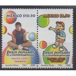 Mexico - 2006 - Nb 2239/2240 - Celebrities