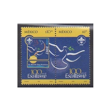 Mexique - 2007 - No 2252/2253 - Scoutisme