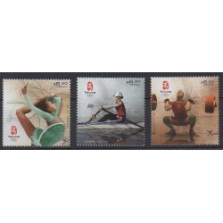 Mexique - 2008 - No 2384/2386 - Jeux Olympiques d'été