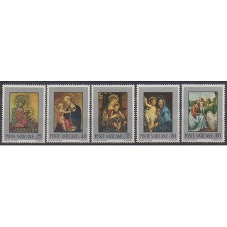 Buy this set of stamps of Vatican of the year 1971 (Nb 522/526).