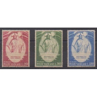 Buy this set of stamps of Vatican of the year 1969 (Nb 485/487).