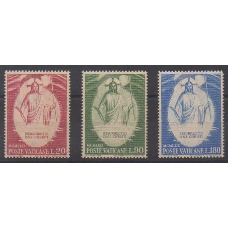 Vatican - 1969 - No 485/487 - Pâques