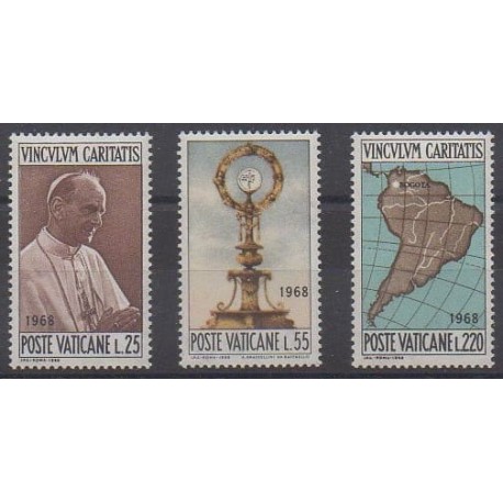 Vatican - 1968 - No 479/481