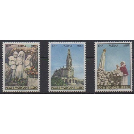 Vatican - 1967 - No 473/475 - Religion