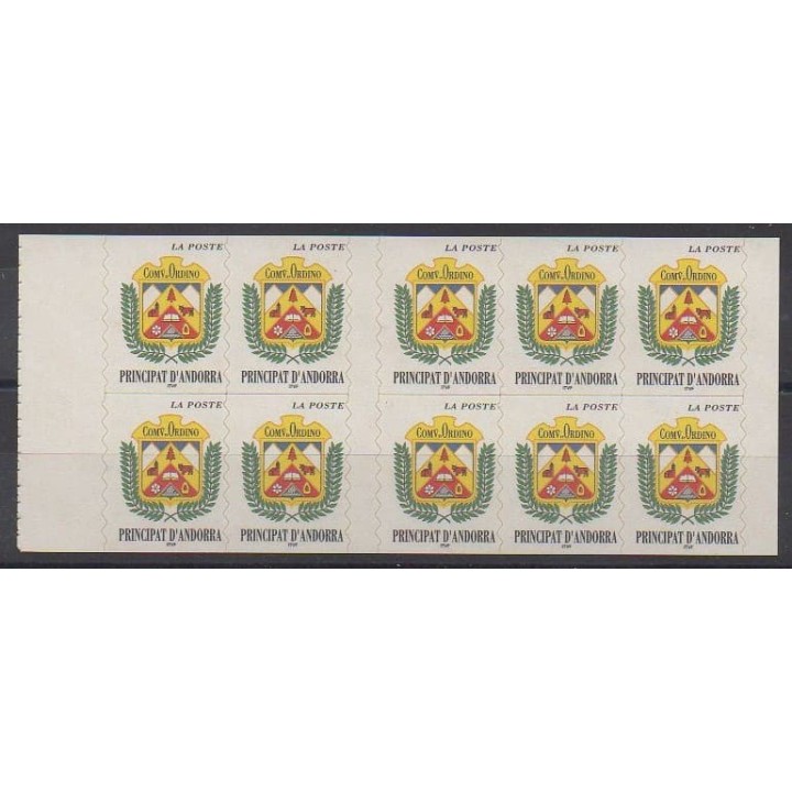 Buy this booklet of French Andorra of the year 1998 (Nb C8).