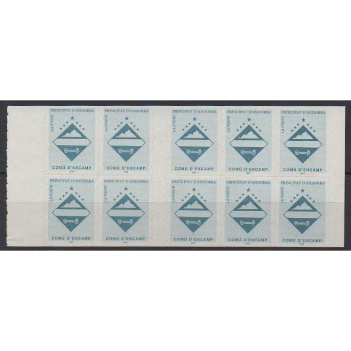 Acheter ce carnet d'Andorre français de l'année 1997 (No C7).