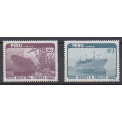 Peru - 1984 - Nb 769/770 - Boats