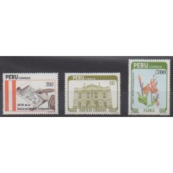Peru - 1984 - Nb 781/783