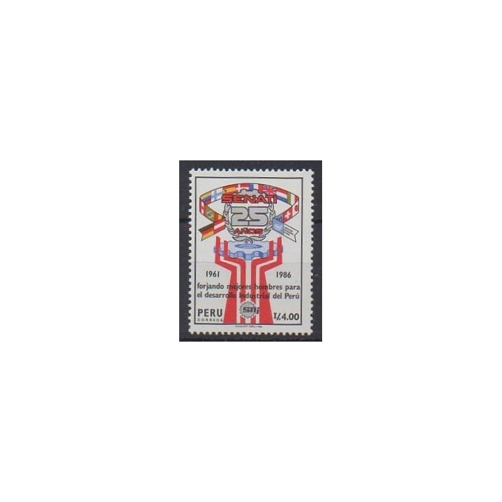 Acheter ce timbre du Pérou de l'année 1986 (No 852).