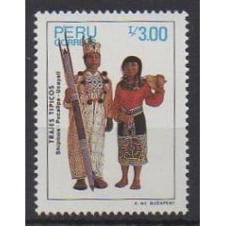 Peru - 1987 - Nb 853 - Costumes - Uniforms - Fashion
