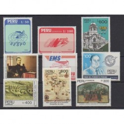 Peru - 1989 - Nb 897/905