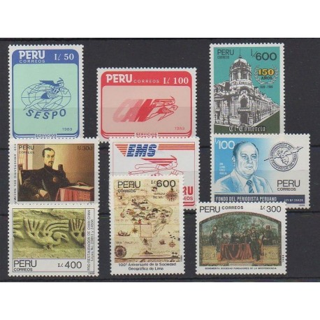 Pérou - 1989 - No 897/905