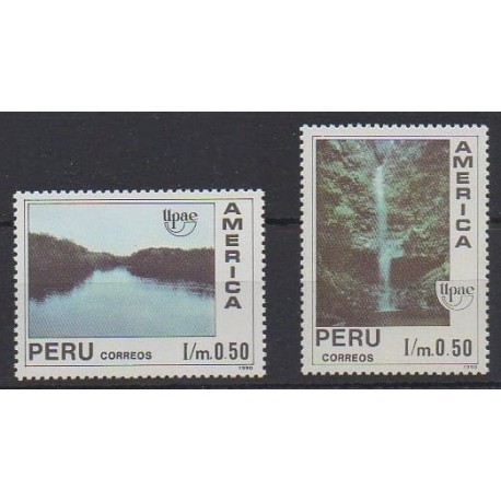 Peru - 1991 - Nb 958/959 - Sights